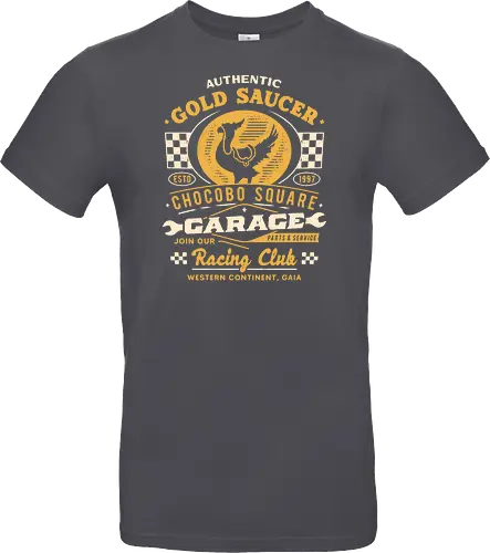 Gold Saucer Garage Vintage