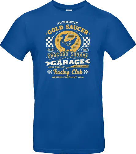 Gold Saucer Garage Vintage