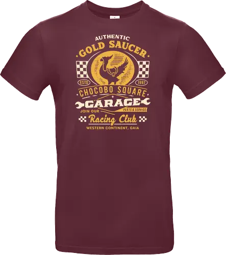Gold Saucer Garage Vintage