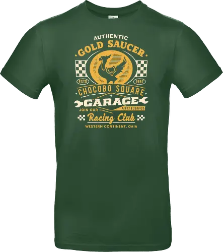 Gold Saucer Garage Vintage