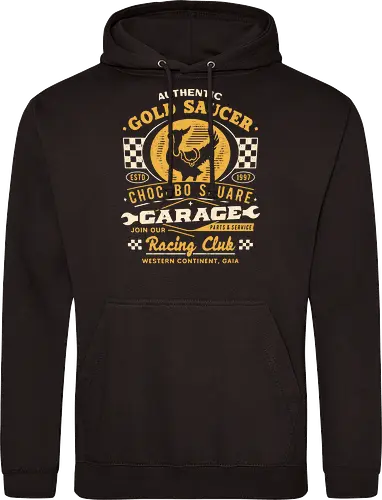 Gold Saucer Garage Vintage
