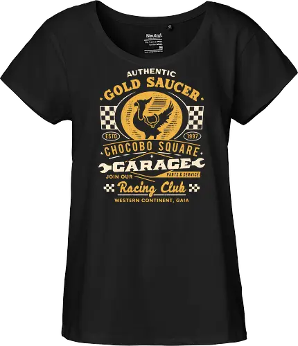 Gold Saucer Garage Vintage