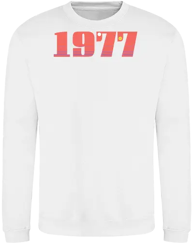 Stars of 1977 - 1977, space, science fiction, nerd - Sweatshirt