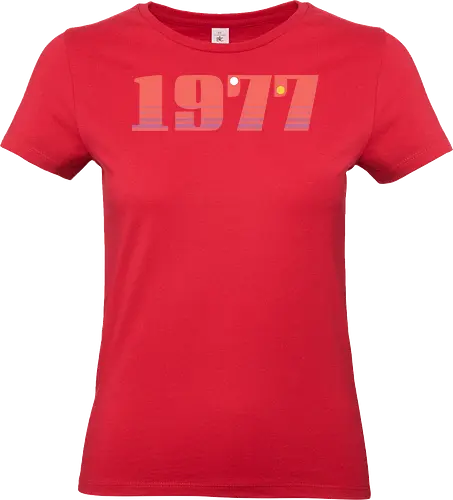 Stars of 1977 - 1977, space, science fiction, nerd - Standard T-Shirt (Women)