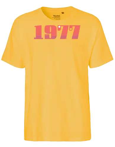Stars of 1977 - 1977, space, science fiction, nerd - Fairtrade T-Shirt