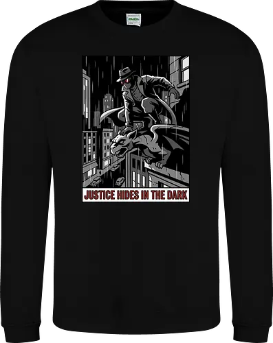 Justice Hides In The Dark - Noir Masked Vigilante
