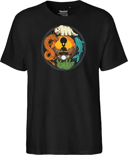 Spiritual Balance - Elemental Spirit Animals Mandala