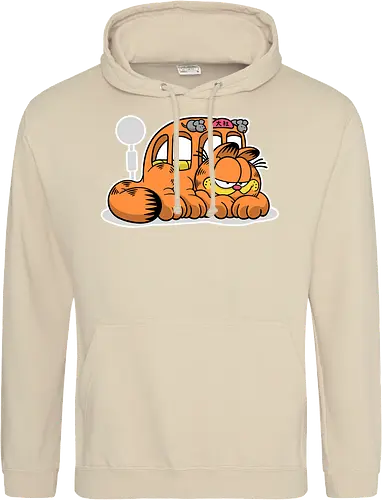 Fauler Oranger Katzenbus Lustig Cartoon Anime Mashup Geek