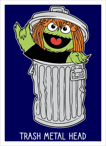 Trash metal head