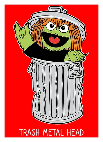 Trash metal head