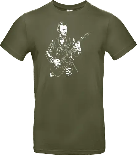 Abraham Lincoln Playing Guitar