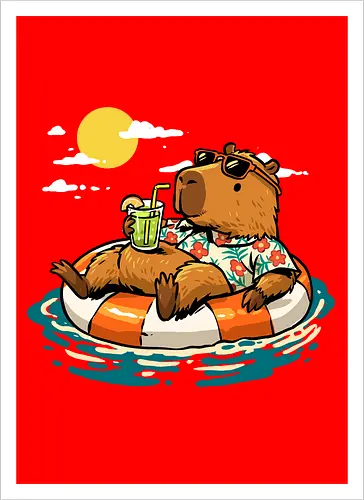 Summer Capybara