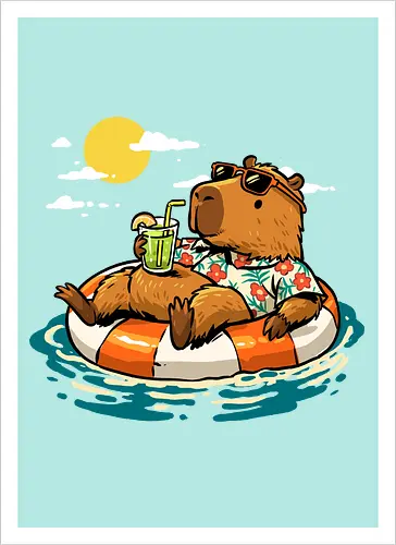 Summer Capybara