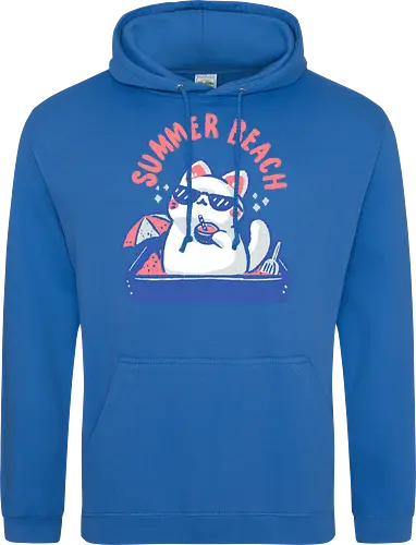 Funny Summer Beach Cat