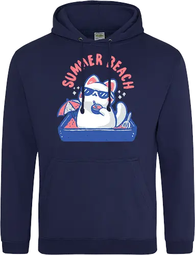 Funny Summer Beach Cat
