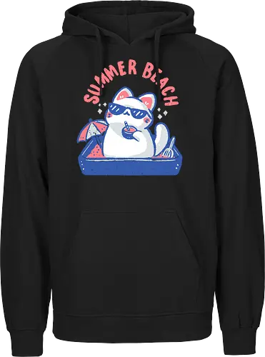 Funny Summer Beach Cat