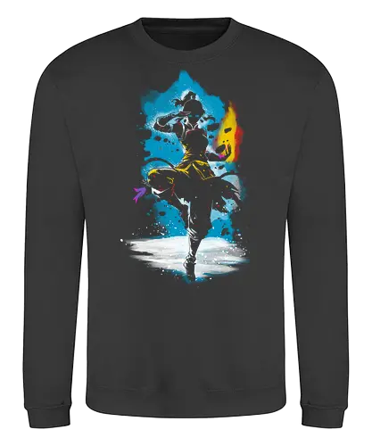 I am the avatar! Deal with it! - the legend of Korra, avatar Korra, cartoon, anime, water tribe, water bender, television, TV, anime - Sweatshirt