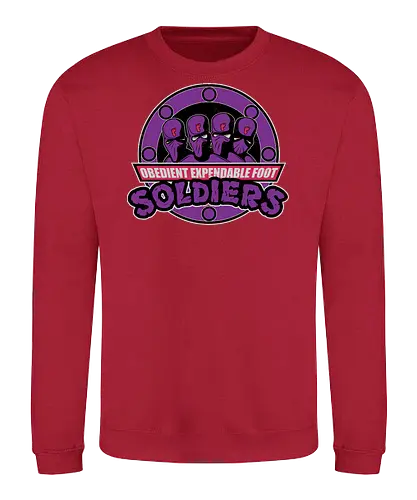 Entbehrliche Lila Ninja Soldaten Lustig Clan Emblem Vintage Geek - expendable ninja shirt, purple ninja clan tee, funny ninja soldier apparel, villain ninja shirt, ninja clan emblem tee, geek humor ninja clothing, expendable soldier shirt, purple ninja tee, funny villain apparel, ninja clan badge shirt, retro ninja humor tee, geek villain shirt, funny ninja clan clothing, purple clan emblem tee, ninja soldier humor shirt - Sweatshirt