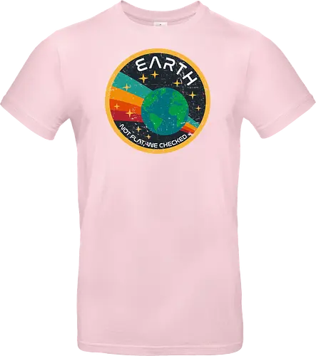 Not flat vintage - pluto, solar system, moon, planets, sun, retro, vintage, funny, earth - Standard T-Shirt