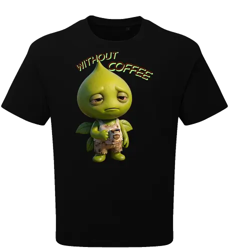 Seed - Without Coffee - Oversize T-Shirt
