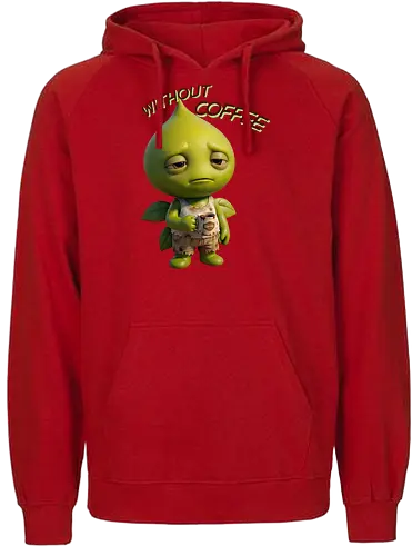 Seed - Without Coffee - Fairtrade Hoodie