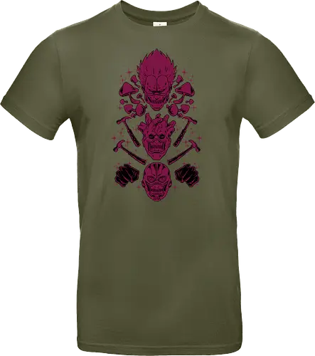 the wizard gang  - wizard, witch, magician, mushroom, fungi, dorohedoro, anime, manga, streetwear - Standard T-Shirt
