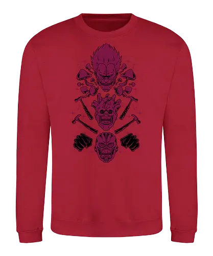 the wizard gang  - wizard, witch, magician, mushroom, fungi, dorohedoro, anime, manga, streetwear - Sweatshirt