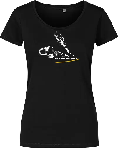 Bananenflanke Stadionshirt - Motiv weiß - Women T-Shirt