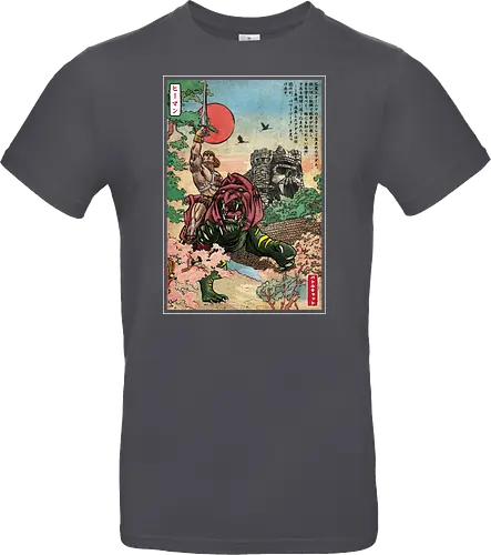 Prince of Eternia in Japan  - retro, battle cat, japanese art, fantasy movies, he, man, masters, universe - Standard T-Shirt
