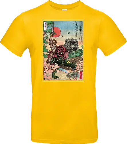 Prince of Eternia in Japan  - retro, battle cat, japanese art, fantasy movies, he, man, masters, universe - Standard T-Shirt