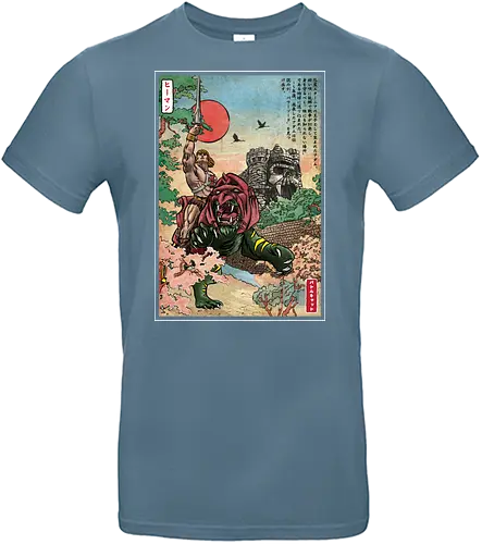 Prince of Eternia in Japan  - retro, battle cat, japanese art, fantasy movies, he, man, masters, universe - Standard T-Shirt