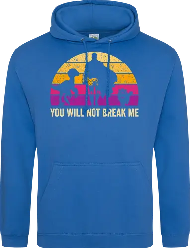 You will not break me vintage - dungeon crawler carl, cat, novel, books, retro, vintage, princess donut, fantasy - Standard Hoodie