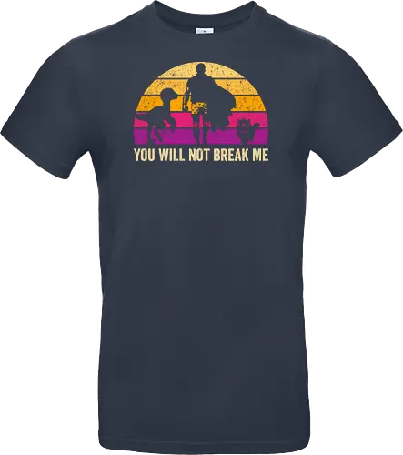 You will not break me vintage - dungeon crawler carl, cat, novel, books, retro, vintage, princess donut, fantasy - Standard T-Shirt