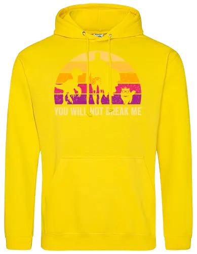 You will not break me vintage - dungeon crawler carl, cat, novel, books, retro, vintage, princess donut, fantasy - Standard Hoodie