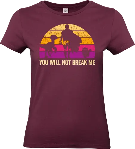 You will not break me vintage - dungeon crawler carl, cat, novel, books, retro, vintage, princess donut, fantasy - Standard T-Shirt (Women)