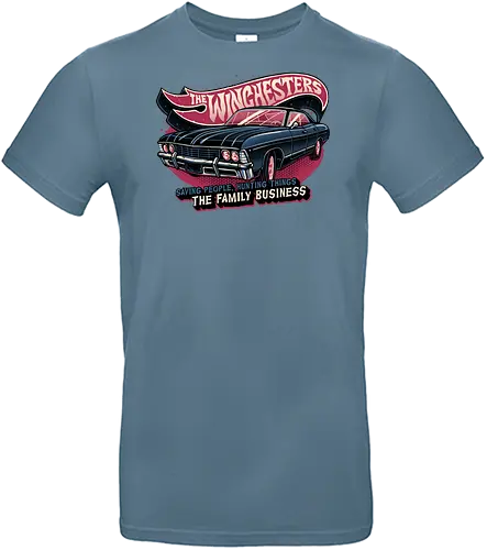 Ghost Hunting Mobile - TV series, TV show, fantasy, haunting, ghosts, ghost, cars, vehicle, classic - Standard T-Shirt