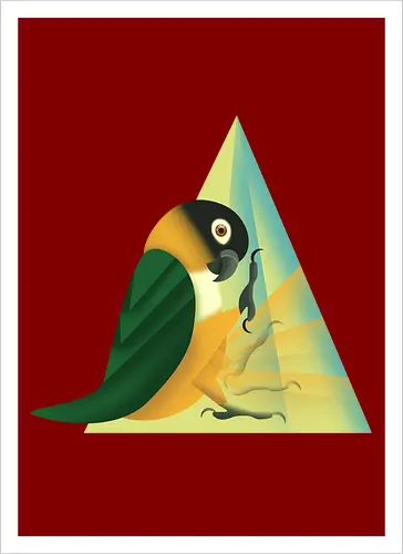 Stampfender Caique