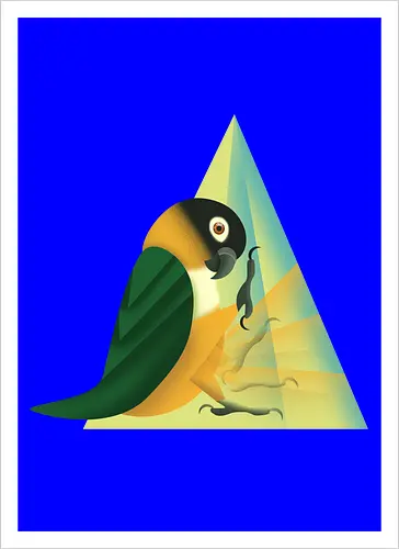 Stampfender Caique