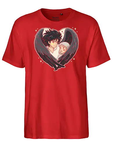 Winged Romance: The Wizard's Heart - Fairtrade T-Shirt