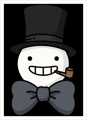 The Dapper Scarecrow: Minimalist Turnip