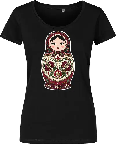 Mystic Bloom: Folk Art Matryoshka