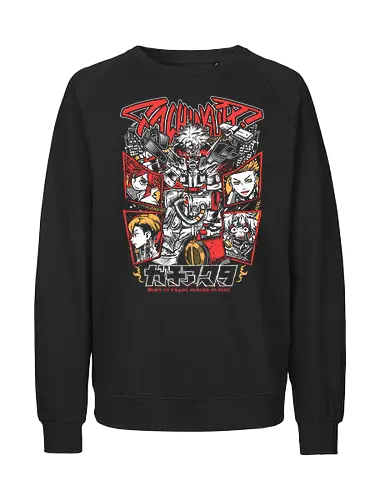 Gachiakuta Rudo Unleashed - gachiakuta, rudo surebrec, manga anime, dark fantasy, battle shonen, anime artwork, dystopian world, manga character - Fairtrade Sweatshirt