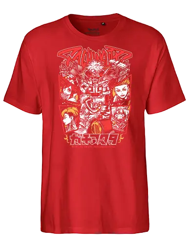 Gachiakuta Rudo Unleashed - gachiakuta, rudo surebrec, manga anime, dark fantasy, battle shonen, anime artwork, dystopian world, manga character - Fairtrade T-Shirt