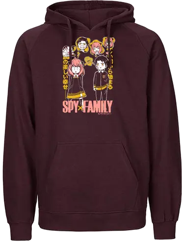 Anya And Damian Academy - anya damian, anya forger, damian desmond, spy x family, eden academy, anime duo, manga art, cute anime - Fairtrade Hoodie