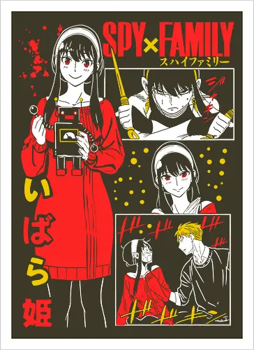 Yor Forger Ibarahime Red Dress