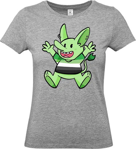 Aro Goblin - Aro, Queer, Goblin, LGBTQIA - Standard T-Shirt (Women)