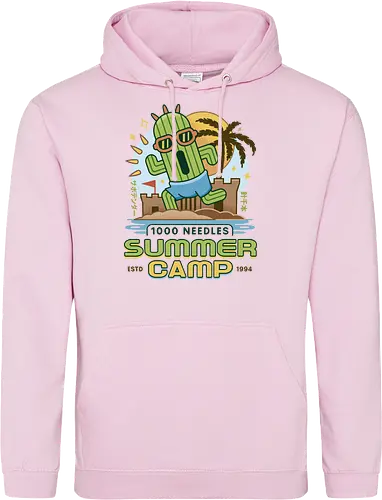 Cactus Summer Camp Vintage - cactilio, Kupo, summer, summer camp, video game, gaming, gamer, final, Kweh, tonberry, tomberi, fantasy - Standard Hoodie