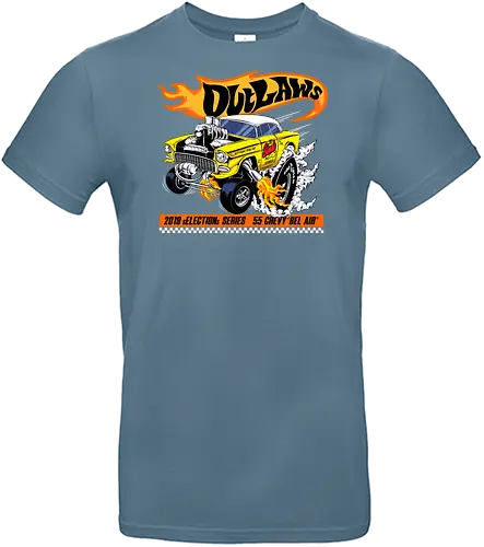 yellow speed  - wheels, vintagecar, carshow, classiccar, musclecar, authentic, otomotive, racing, speed - Standard T-Shirt