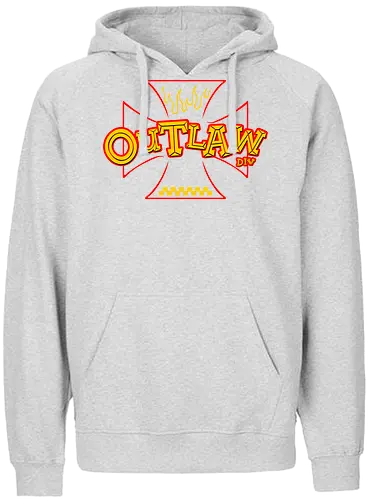 the outlaw - wheels, riding, rideforlive, rideordie, monster, ratfink, authentic, otomotive, racing, speed - Fairtrade Hoodie
