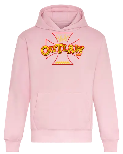 the outlaw - wheels, riding, rideforlive, rideordie, monster, ratfink, authentic, otomotive, racing, speed - Heavyweight Hoodie